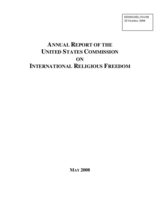 Annual Report of the United States Commission on International Religious Freedom