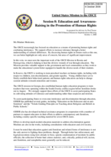 Statement by Fred Turner