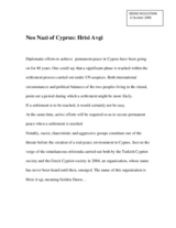 Contribution on 'Neo Nazi of Cyprus: Hrisi Avgi'