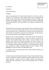 Introductory statement by Mr Jean-Pierre Gauci