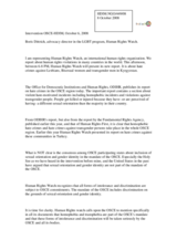 Statement by Mr Boris Dittrich, on hate crimes