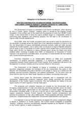 Written contribution on Understanding the propaganda that Greek Cypriots Subject Turkish Cypriots to sanctions, embargos and isolation