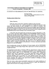 Statement by Ms.Karine Soudjian