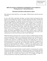 Statement on the rights of Macedonian minority of Greece