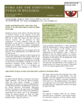 Newsletter - Roma and the Structural Funds in Bulgaria