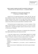 Statement in excercise of the Right of Reply