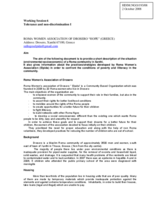 Written contribution on the situation of Roma community in Xanthi, Greece