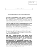 Statement on discrimination of Roma