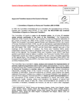 'Roma and Travellers issues at the Council of Europe'