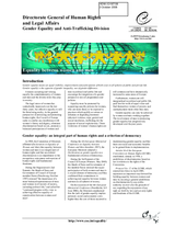 Factsheet on Gender equality