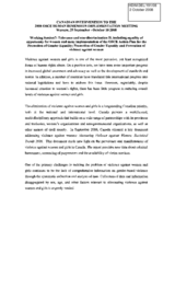 Statement on violence against women