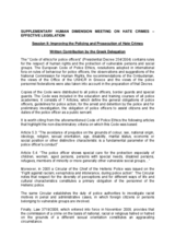 Written Contribution by Greece