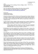 Contribution by Federation of Western Thrace Turks in Europe (ABTTF)