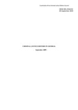 Criminal Justice Reform In Georgia