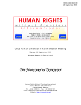 The Judiciary in Tajikistan