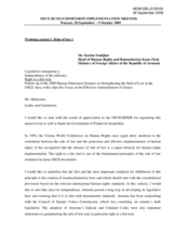 Statement by Ms. Karine Soudjian