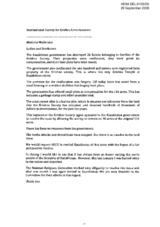 Statement on the situation of Krishna Society in Kazakhstan