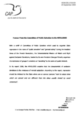 Contribution- France: From the Committee of Public Salvation to the MMLUDES