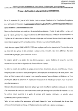 Contribution- France: From the Committee of Public Salvation to the MMLUDES (fr)