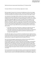 The impact of NGOs war crime trials monitoring on legal system in Croatia