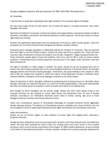 Information on the human rights violations in the occupied territories of Georgia