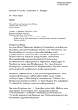 Conrtibution on  Preventing Aggressive Nationalism, Racism and Chauvinism