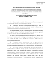 Statement in excercise of the Right to Reply