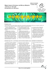 Factsheet - 'Equality Between Women and Men'