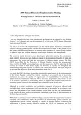 Introductory statement by Ms. Violetta Neubauer, Government Office for Equal Opportunities