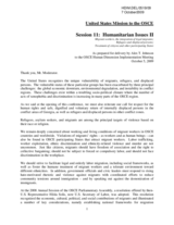 Statement by Alex T. Johnson