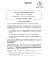 Anti-discrimination Campaign