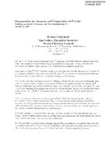 Written Statement by Yan Volkov, Executive Secretary, World Christian Council