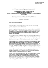 Statement on Prevention and Response to Hate Crimes in the OSCE Area