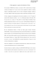 A State apparatus to organize discrimination in France