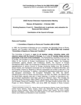 Statement on Roma and Travellers