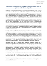 Difficulties in balancing the freedom of expression and right to privacy in the Czech Republic