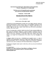 Statement in excercise of the Right to Reply