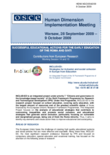 Contribution - Successful Educational Actions for the Early Education of Roma and Sinti