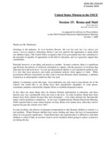 Statement by Petra Gelbart