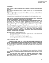 Presentation by Sabicha Souleiman