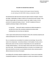 The Limits Of Conscientious Objection