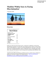 Muslims Widely Seen as Facing Discriminartion - Results from the 2009 Annual Religion and Public Life Survey