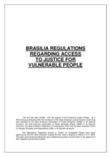 Human Dimension Seminar on Strengthening Judicial Independence and Public Access to Justice, 17-19 May 2010: Brasilian Rules