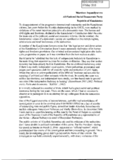 Human Dimension Seminar on Strengthening Judicial Independence and Public Access to Justice, 17-19 May 2010: Statement of the All-National Social-Democratic Party AZAT