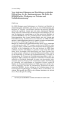 From Declarations and Decisions to Direct Support for Implementation: The Role of ODIHR in Promoting Tolerance and Non-Discrimination (de)