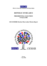 Belarus, Presidential Election, 19 March 2006: Final Report