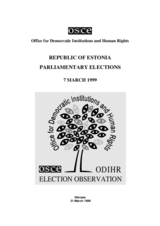 Estonia, Parliamentary Elections, 7 March 1999: Final Report