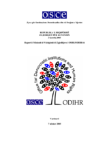 Republika e Shqipërisë, Zgjedhjet për Kuvendin, 3 korrik 2005: Raporti Përfundimtar