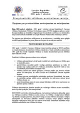 Latvija, Saeimas Vēlēšanas, 2002. gada 5. oktobris: Ziņojums par provizoriskiem novērojumiem un secinājumiem