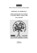 Azerbaijan, Parliamentary Elections, 5 November 2000 and 7 January 2001: Final Report